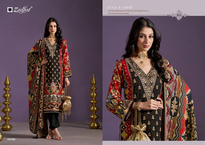 Aayat Vol 10 Zulfat Designer Viscose Rayon Karachi Salwar Suits Manufacturer Gujarat