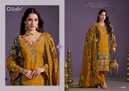 Aayat Vol 10 Zulfat Designer Viscose Rayon Karachi Salwar Suits Manufacturer Gujarat