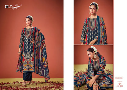 Aayat Vol 11 Zulfat Designer Viscose Rayon Karachi Salwar Suits Wholesaler