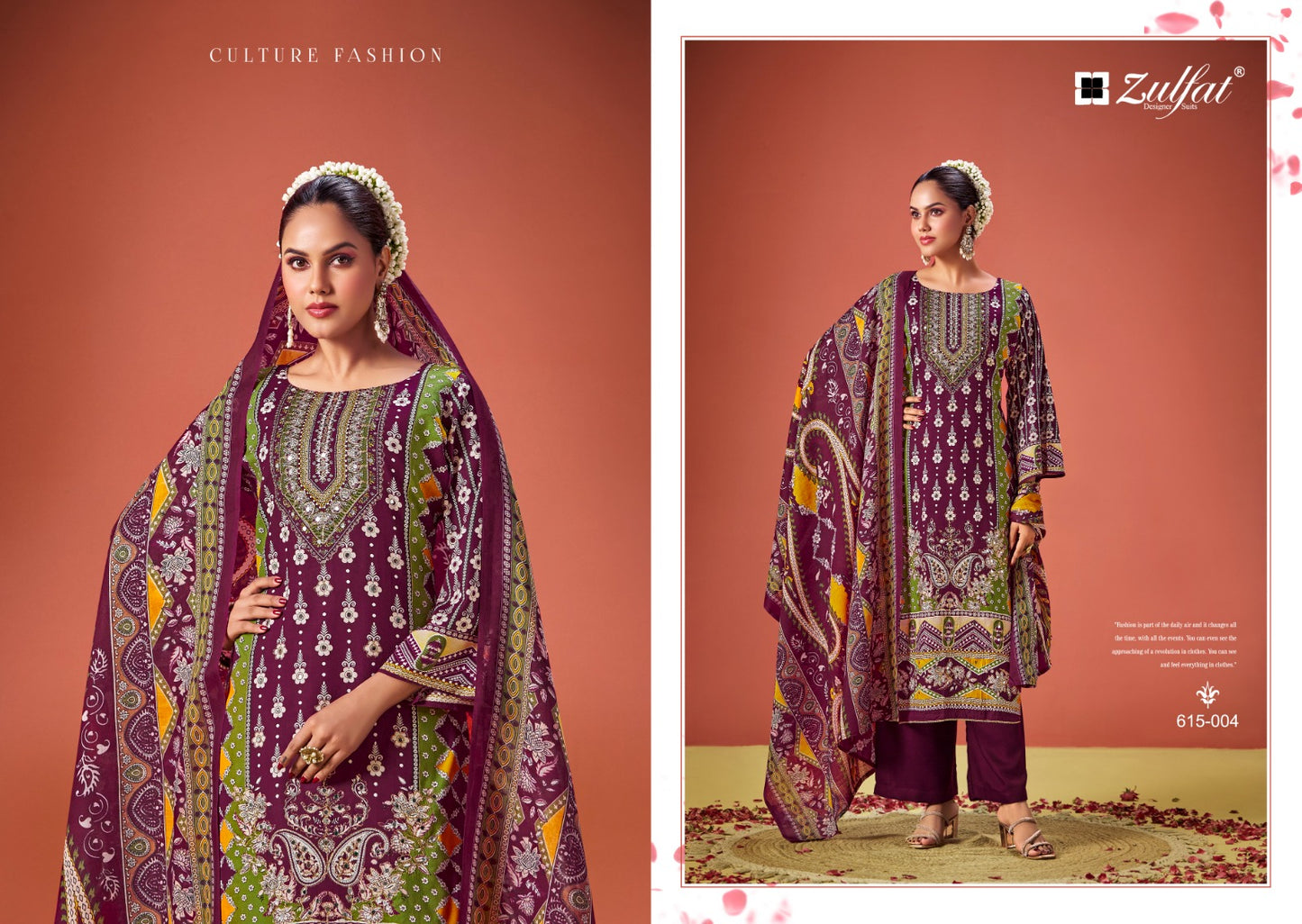 Aayat Vol 11 Zulfat Designer Viscose Rayon Karachi Salwar Suits Wholesaler