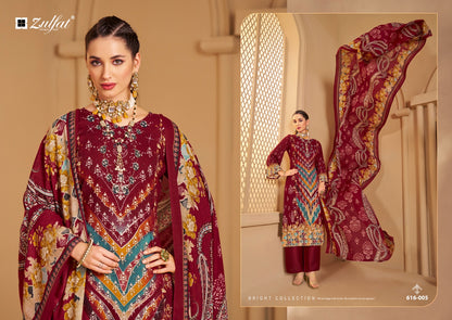 Aayat Vol 12 Zulfat Designer Viscose Rayon Karachi Salwar Suits Supplier