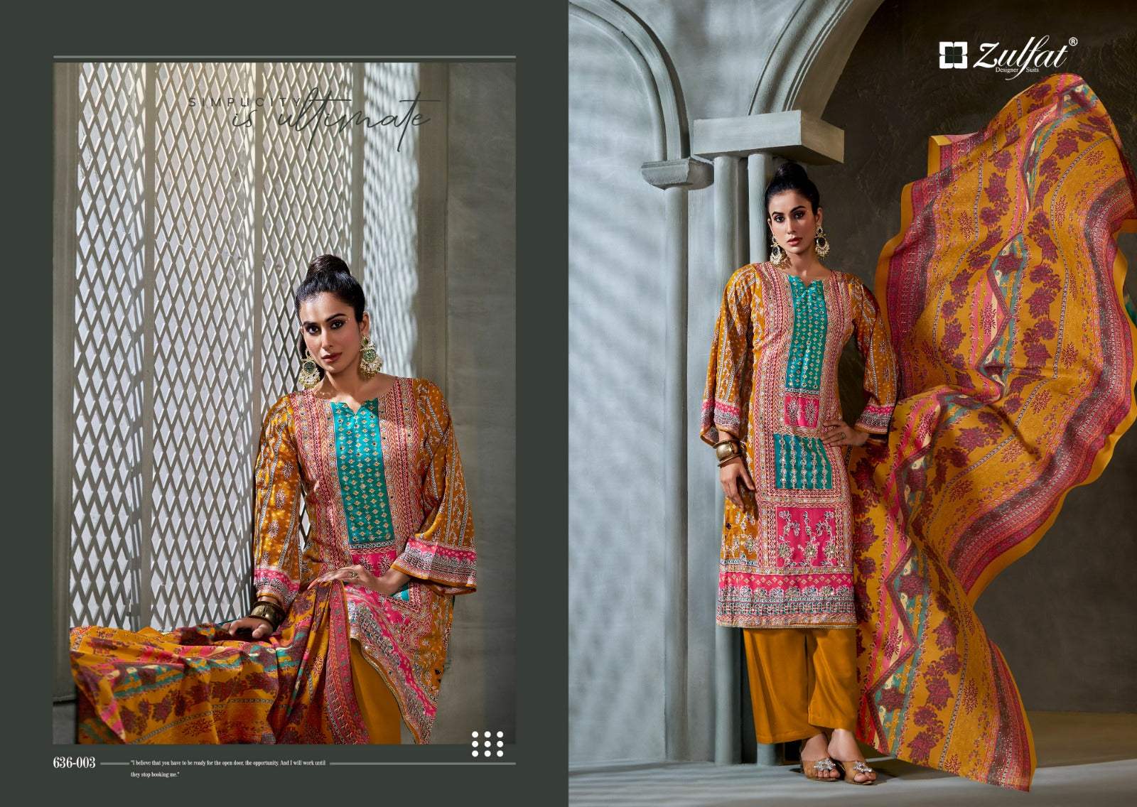 Aayat Vol 15 Zulfat Designer Viscose Rayon Karachi Salwar Suits Wholesaler India