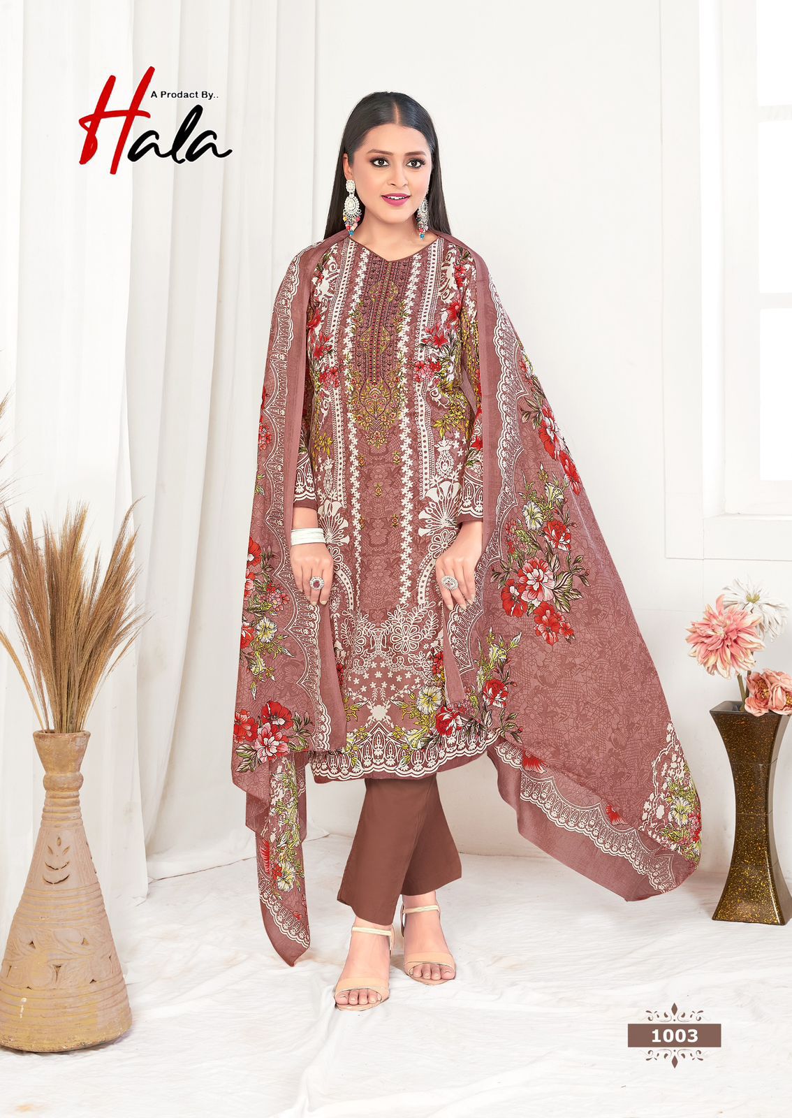 Aayat Vol 1 Hala Cotton Karachi Salwar Suits Manufacturer Ahmedabad