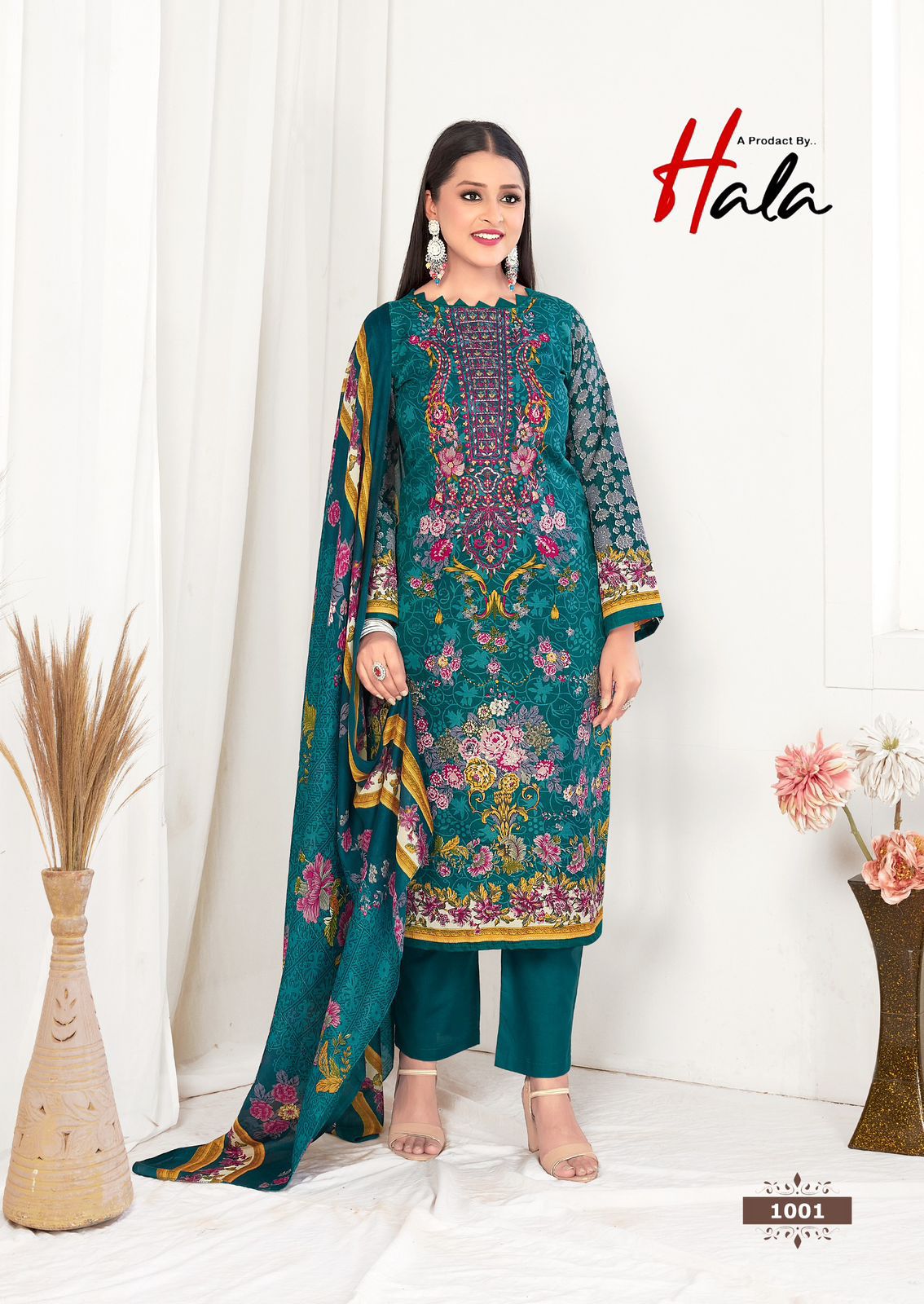 Aayat Vol 1 Hala Cotton Karachi Salwar Suits Manufacturer Ahmedabad