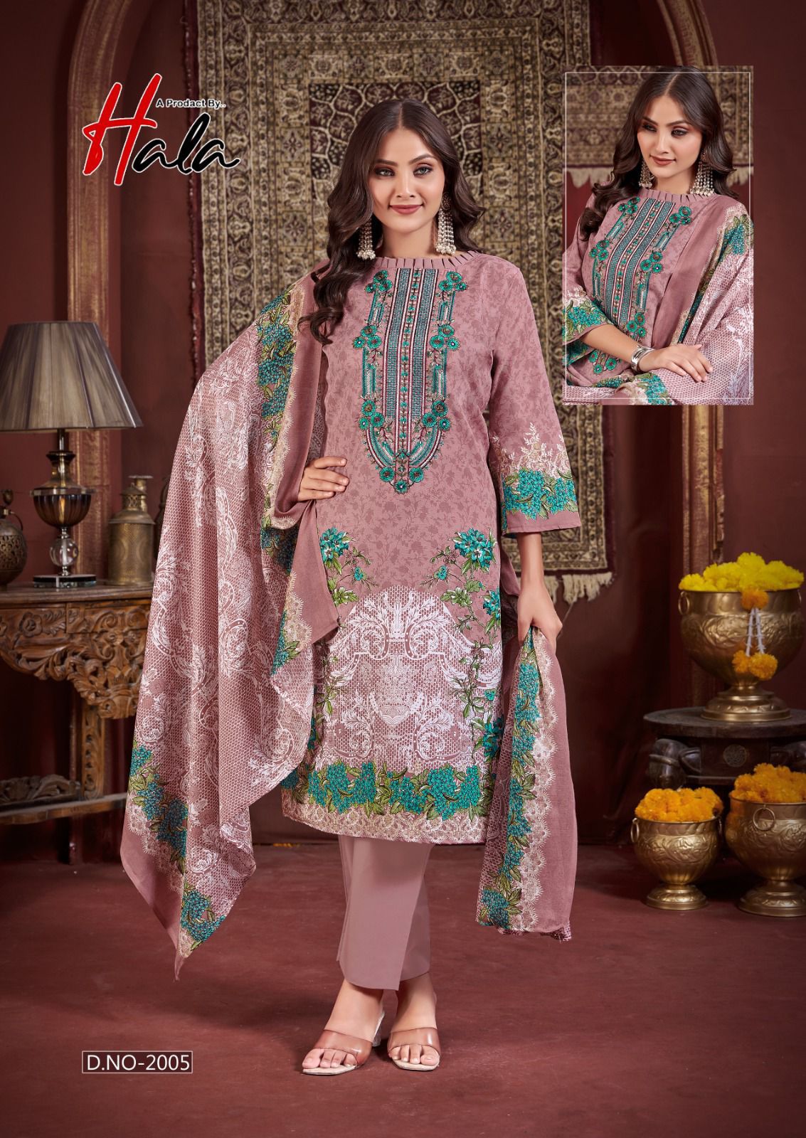 Aayat Vol 2 Hala Cotton Karachi Salwar Suits Supplier India