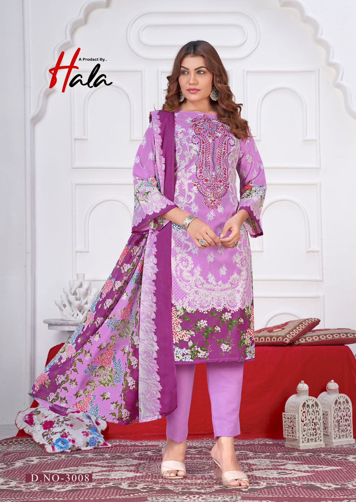 Aayat Vol 3 Hala Cotton Karachi Salwar Suits Wholesale