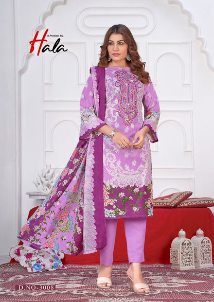 Aayat Vol 3 Hala Cotton Karachi Salwar Suits Wholesale