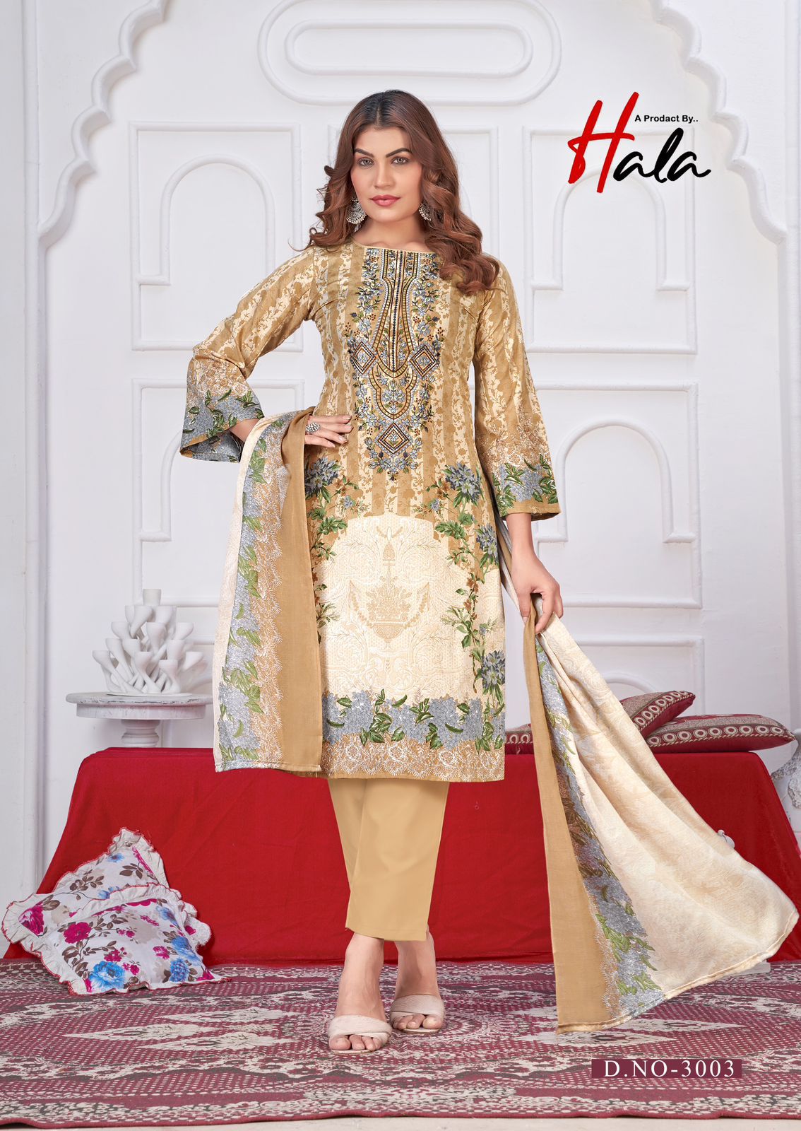 Aayat Vol 3 Hala Cotton Karachi Salwar Suits Wholesale