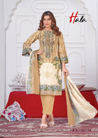 Aayat Vol 3 Hala Cotton Karachi Salwar Suits Wholesale