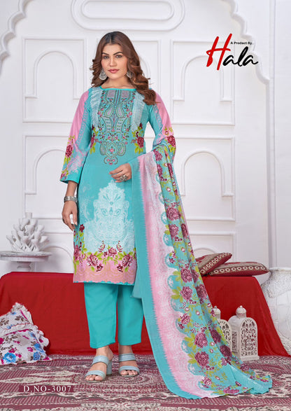 Aayat Vol 3 Hala Cotton Karachi Salwar Suits Wholesale