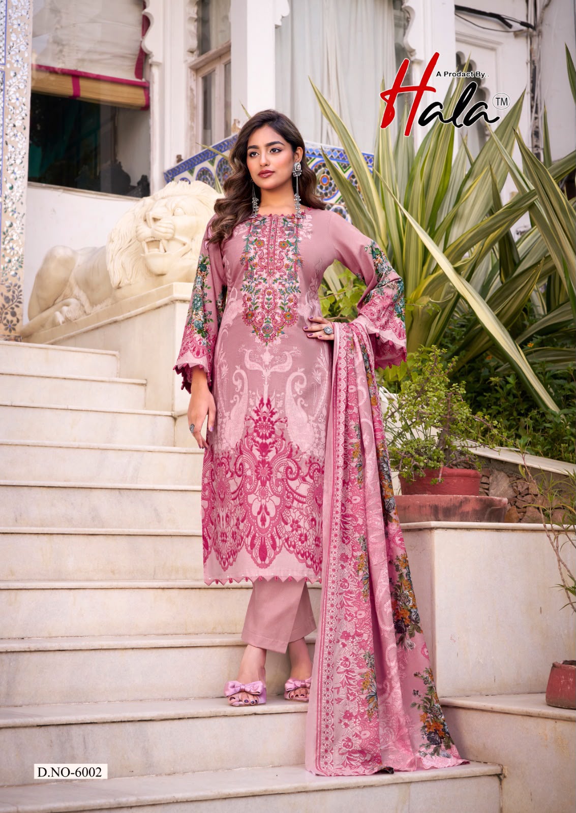 Aayat Vol 6 Hala Mix Cotton Karachi Salwar Suits Wholesaler