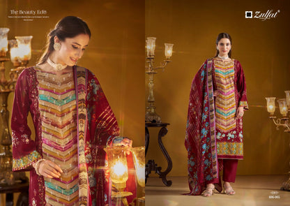 Aayat Vol 8 Zulfat Designer Viscose Rayon Karachi Salwar Suits Exporter Ahmedabad