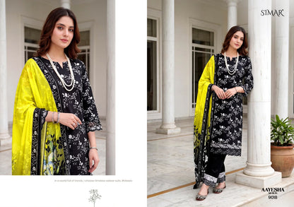 Aayesha Muslin Simar Viscose Pant Style Suits Wholesaler India
