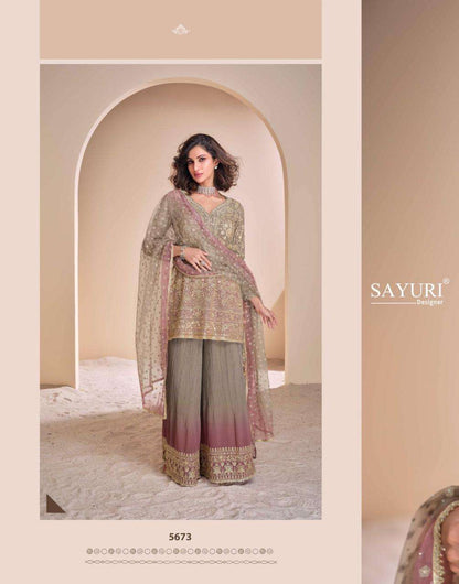 Aayna Sayuri Georgette Readymade Suits Supplier Ahmedabad