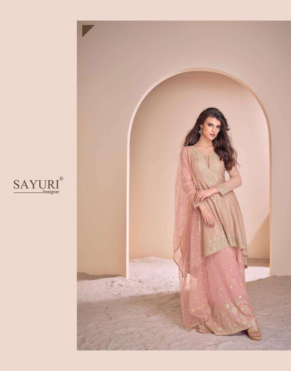 Aayna Sayuri Georgette Readymade Suits Supplier Ahmedabad