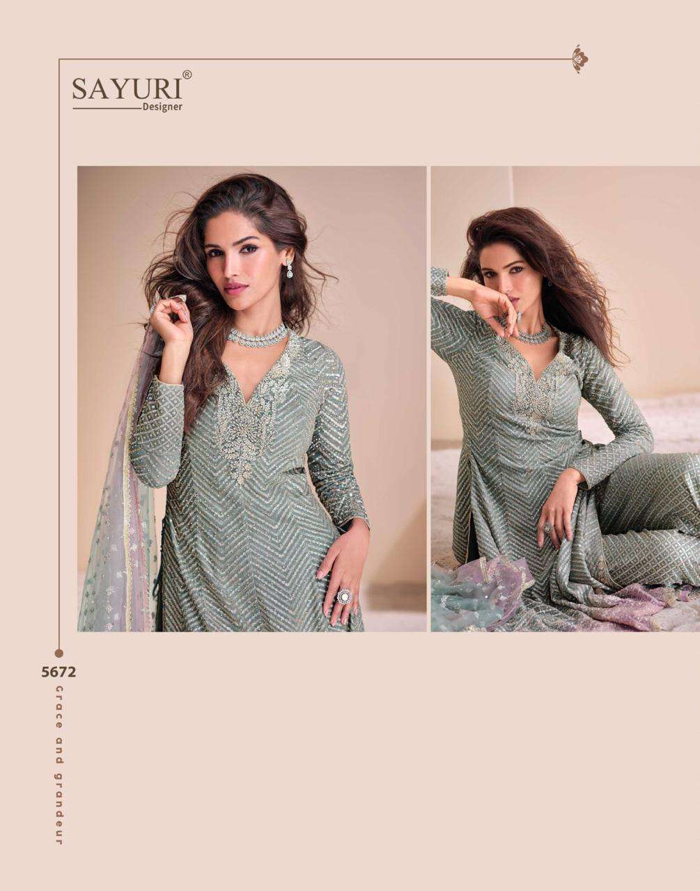 Aayna Sayuri Georgette Readymade Suits Supplier Ahmedabad