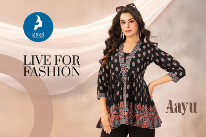 Aayu Kaya Cotton Fancy Tops Exporter