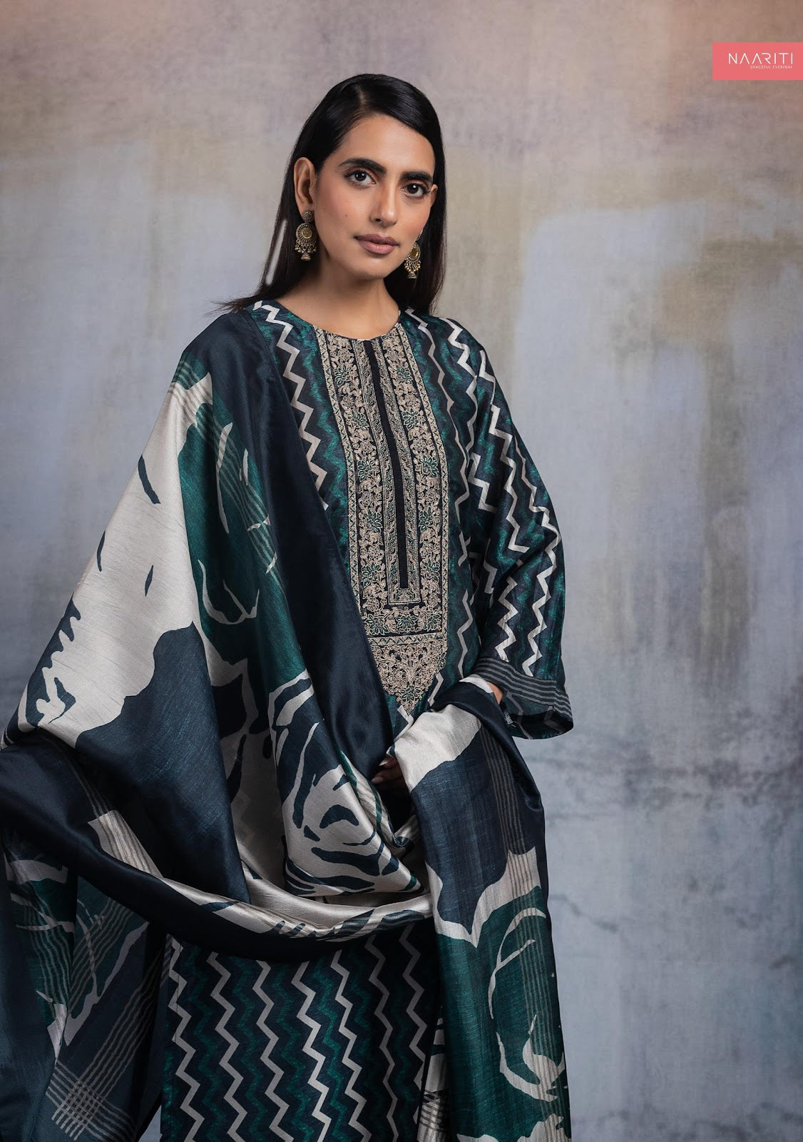 Aayun Naariti Silk Pant Style Suits Wholesale Price