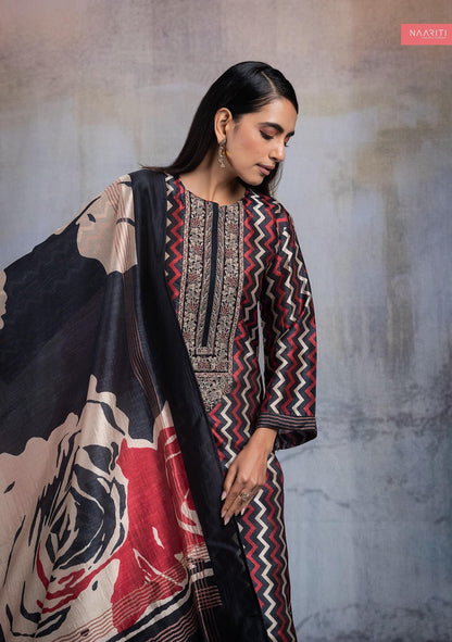 Aayun Naariti Silk Pant Style Suits Wholesale Price
