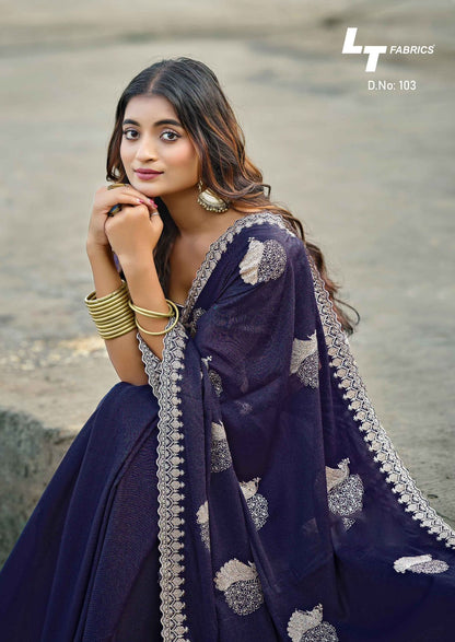 Aayushi Vol 1 Lt Fabrics Sarees Manufacturer