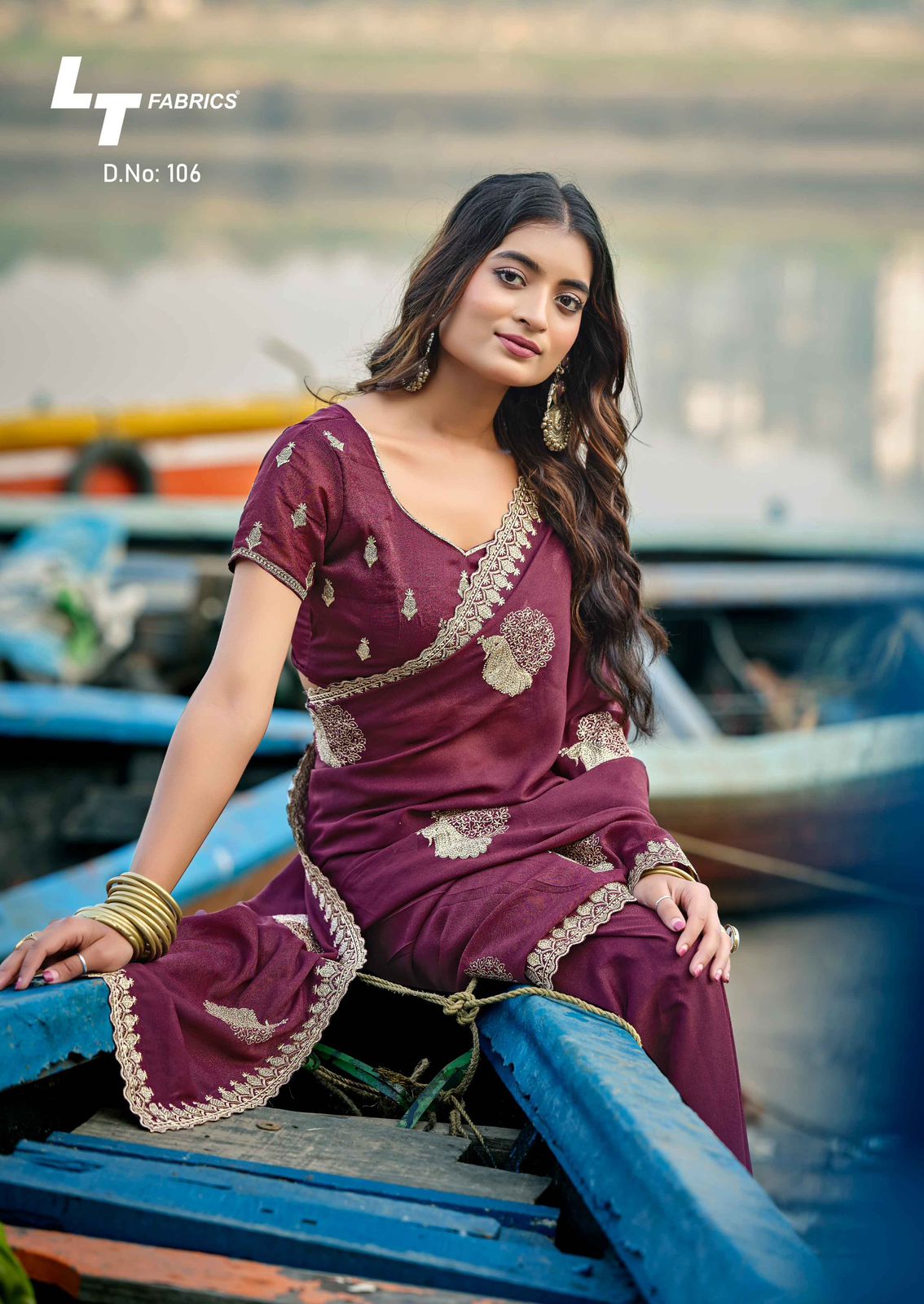 Aayushi Vol 1 Lt Fabrics Sarees Manufacturer