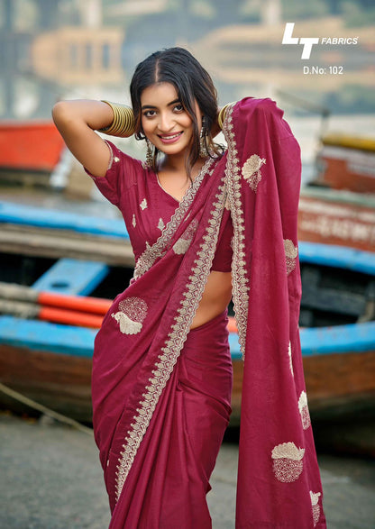 Aayushi Vol 1 Lt Fabrics Sarees Manufacturer