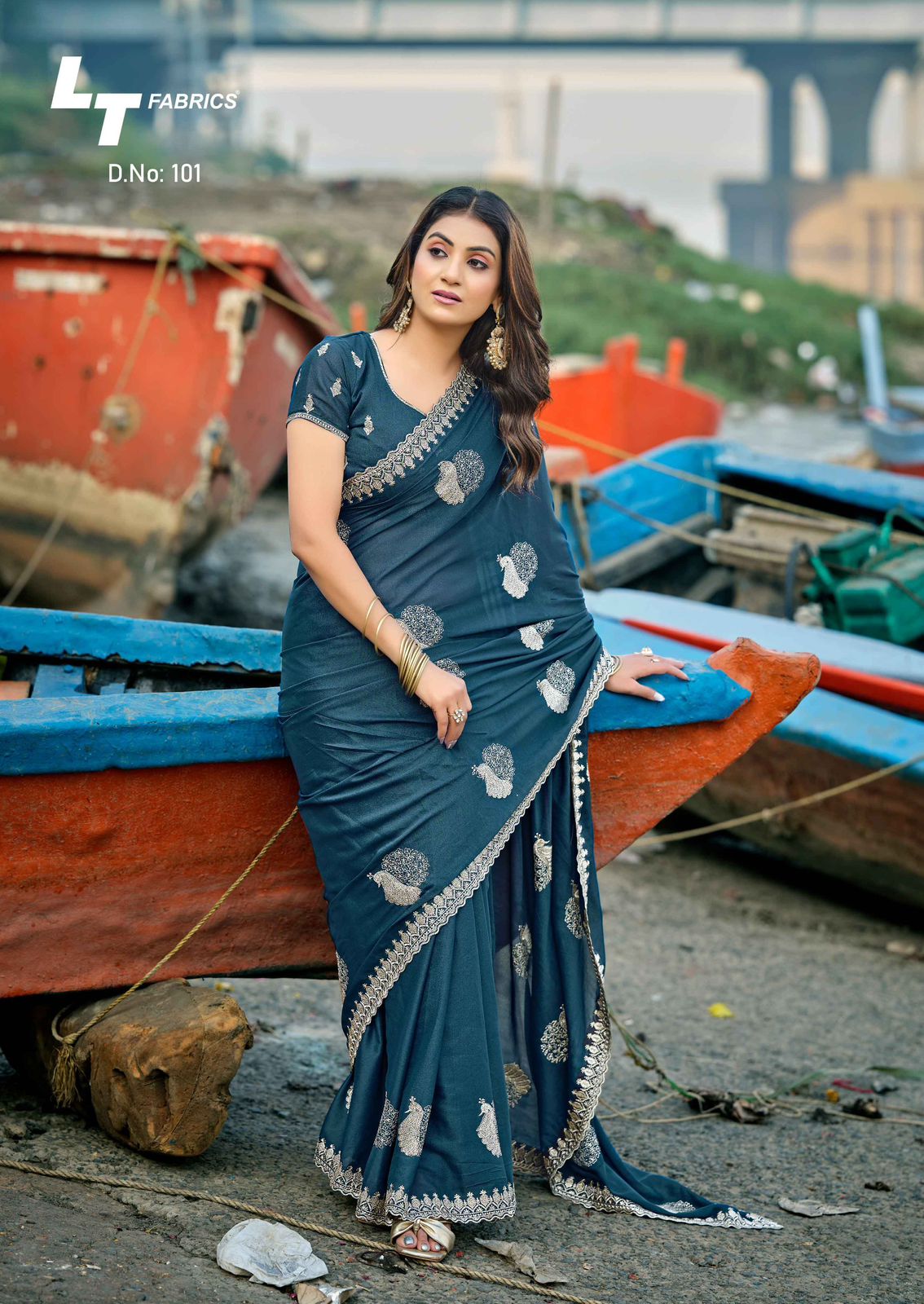 Aayushi Vol 1 Lt Fabrics Sarees Manufacturer