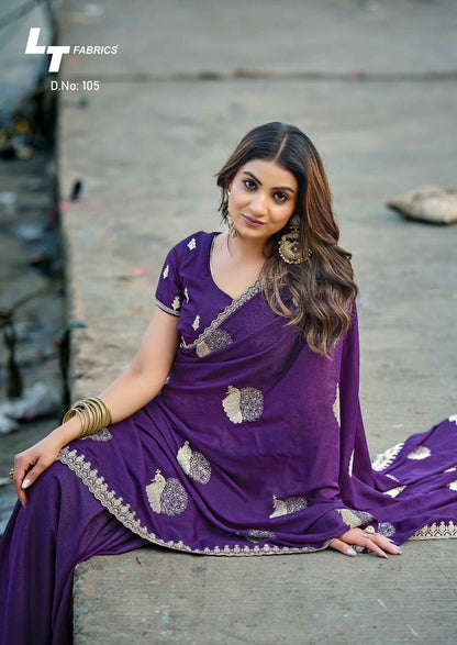 Aayushi Vol 1 Lt Fabrics Sarees Manufacturer