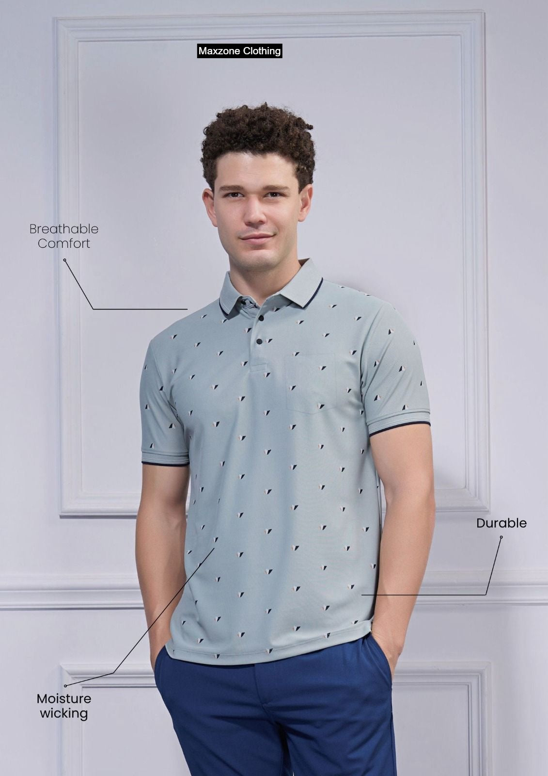 Ab J F2 B Maxzone Clothing Honey Comb Mens Tshirts Manufacturer