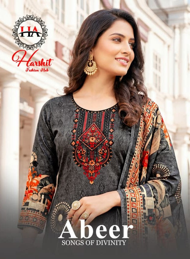 Abeer Harshit Fashion Zam Cotton Karachi Salwar Suits Wholesale Price