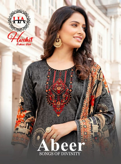Abeer Harshit Fashion Zam Cotton Karachi Salwar Suits Wholesale Price
