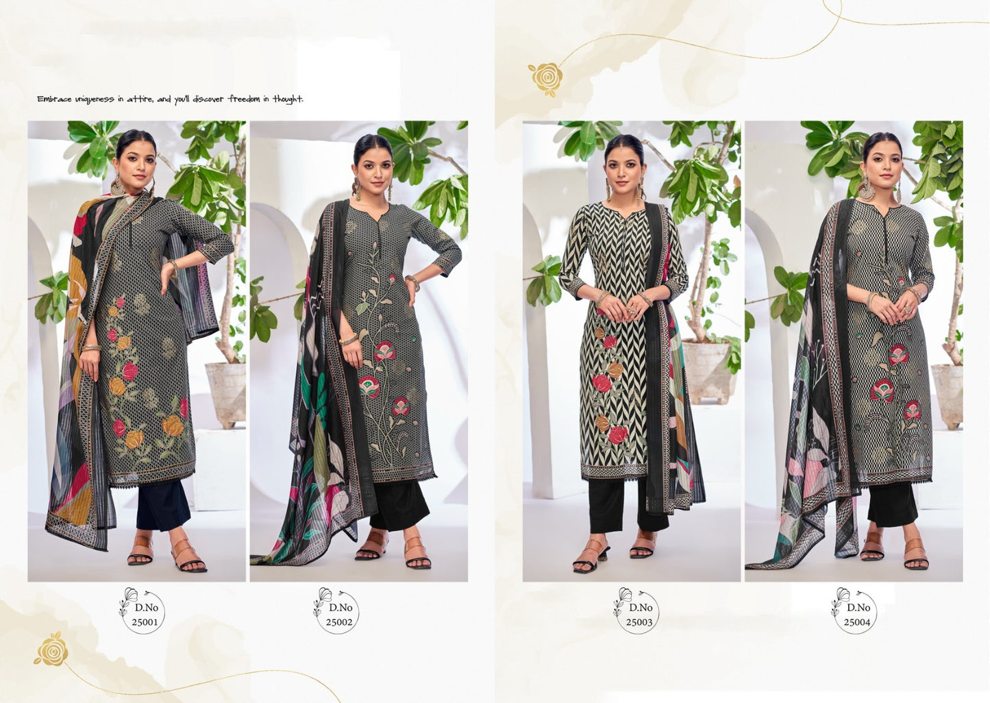 Abeer Masakali Lawn Cotton Pant Style Suits Manufacturer