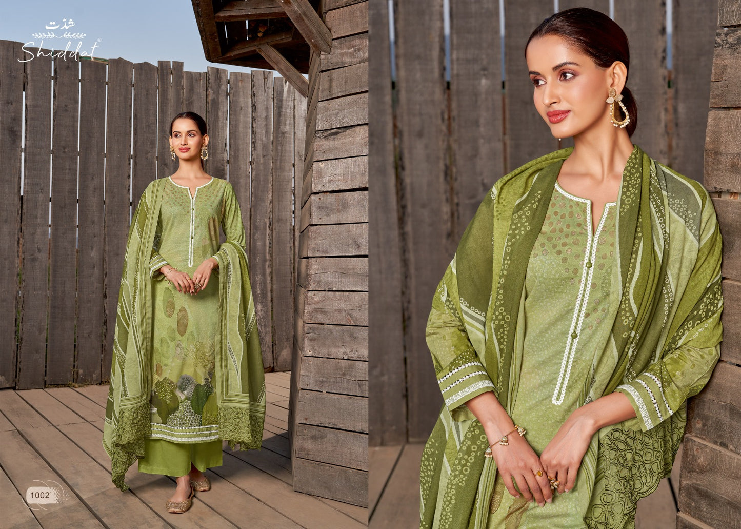 Abelona Shiddat Cotton Cambric Plazzo Style Suits Manufacturer Gujarat