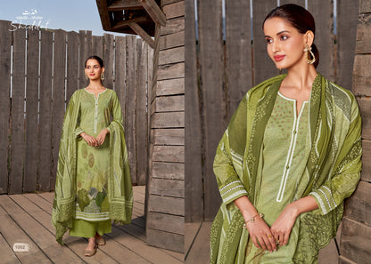 Abelona Shiddat Cotton Cambric Plazzo Style Suits Manufacturer Gujarat