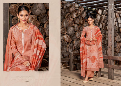 Abelona Shiddat Cotton Cambric Plazzo Style Suits Manufacturer Gujarat