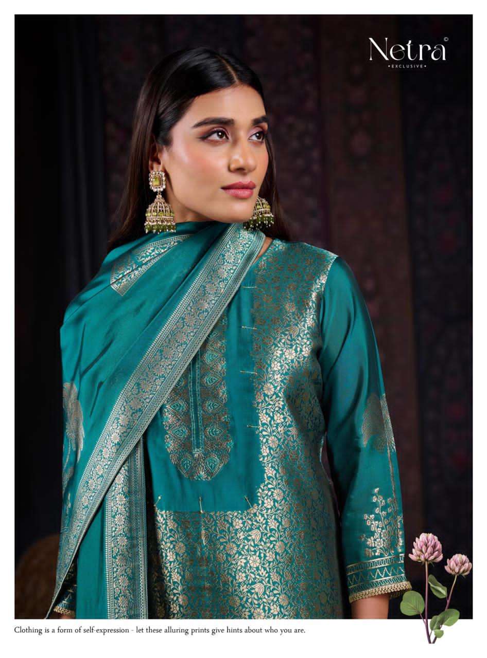 Abhigna Netra Pant Style Suits Manufacturer Ahmedabad