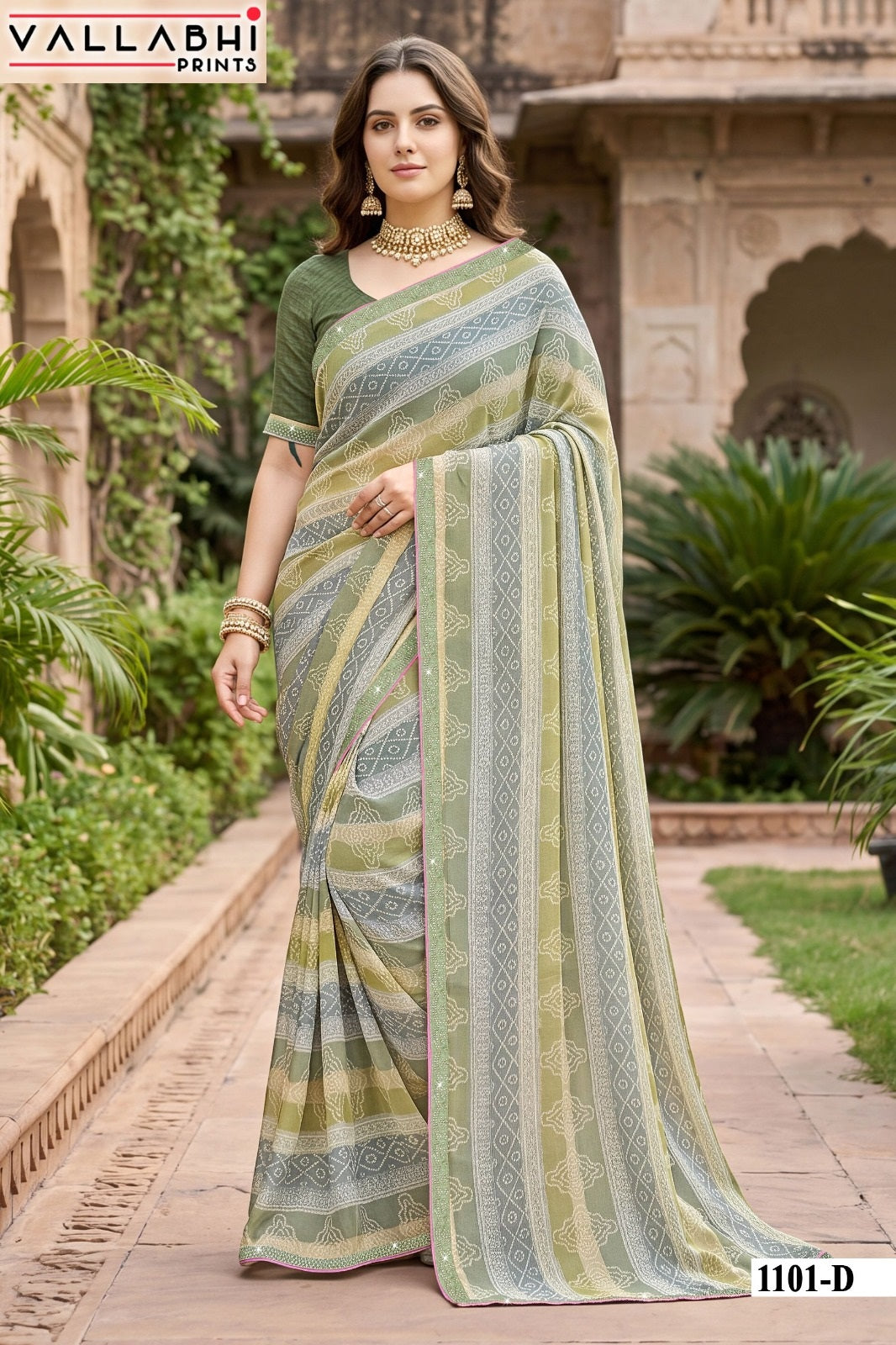 Abhilasha Vol 11 Vallabhi Prints Weightless Sarees Wholesale Price