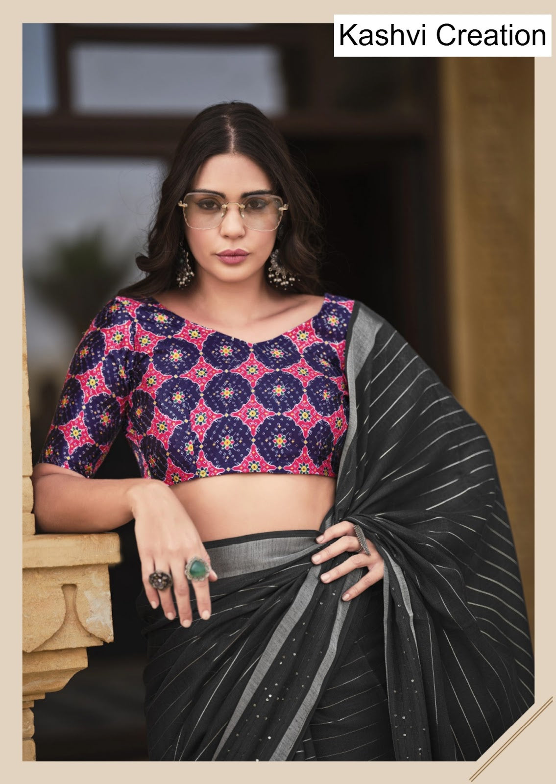 Abhilasha Vol 4 Kashvi Creation Linen Silk Sarees Supplier India