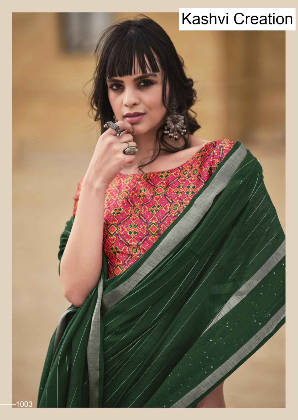 Abhilasha Vol 4 Kashvi Creation Linen Silk Sarees Supplier India