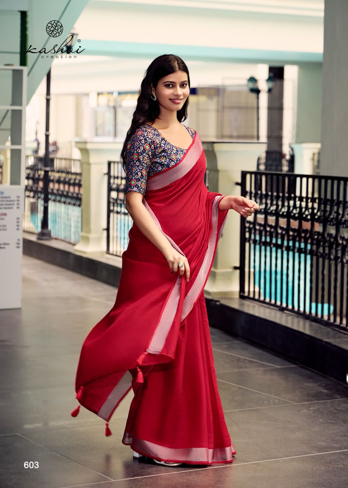 Abhilasha Vol 6 Kashvi Creation Linen Sarees Supplier