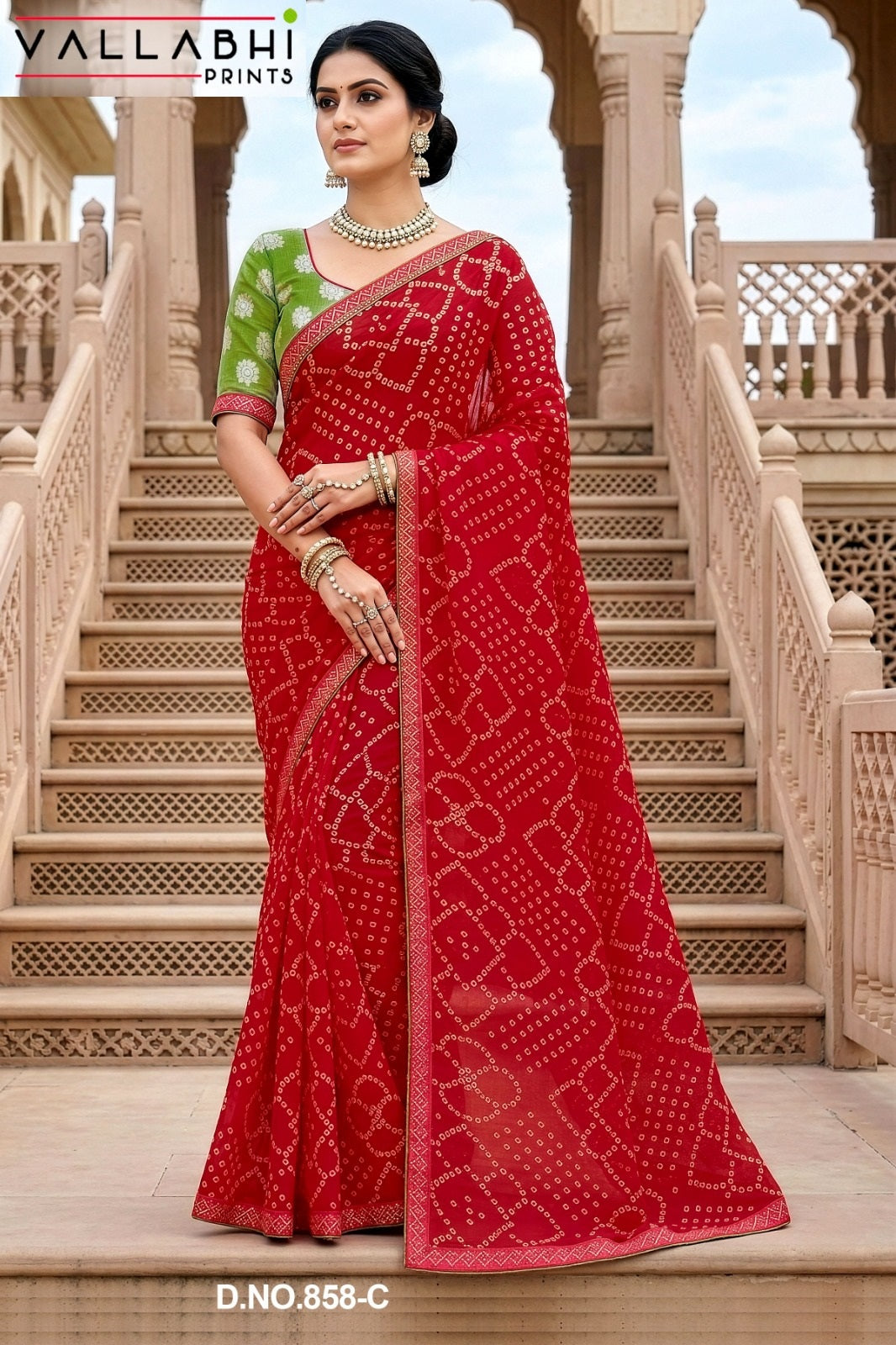 Abhilasha Vol 6 Vallabhi Prints Georgette Sarees Wholesale Price
