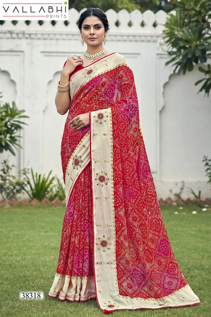 Abhilasha Vol 8 Vallabhi Prints Weightless Sarees Manufacturer Gujarat