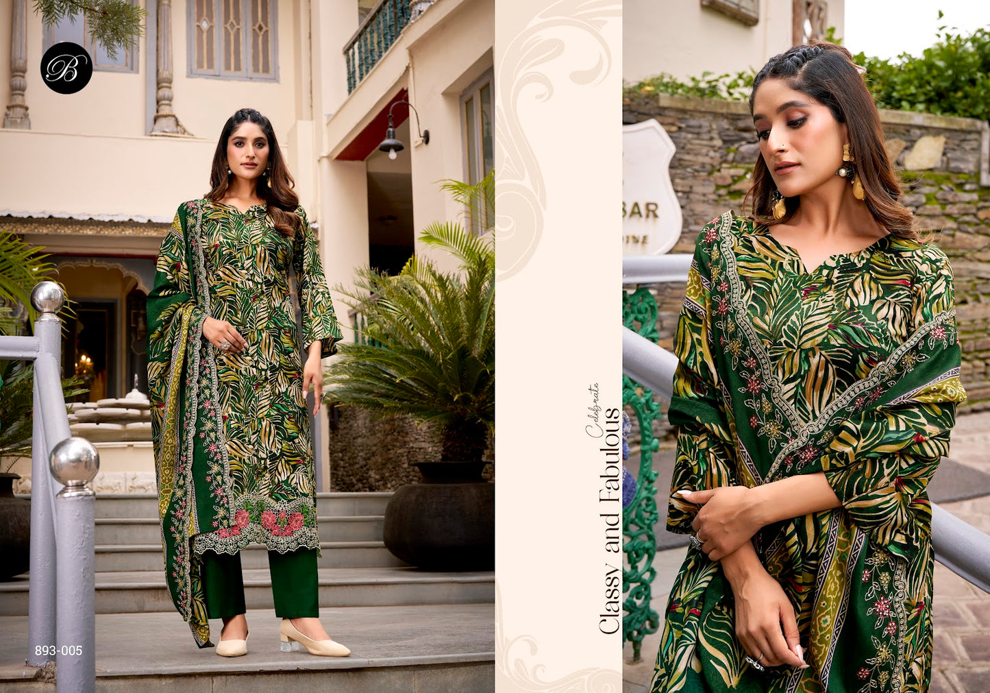 Abhira Belliza Designer Studio Cotton Karachi Salwar Suits Wholesaler Ahmedabad