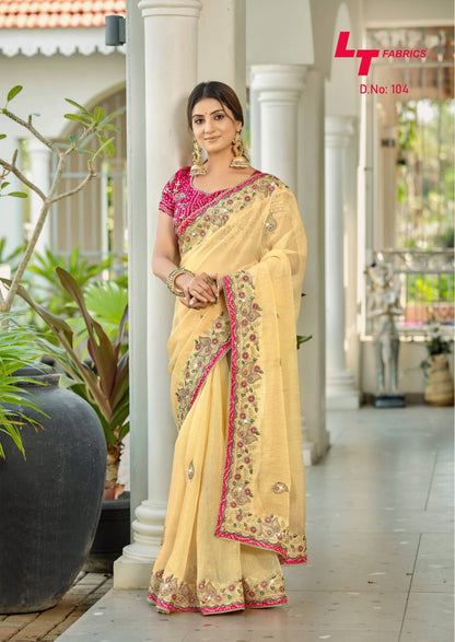 Abhira Vol 1 Lt Fabrics Silk Sarees Manufacturer Ahmedabad