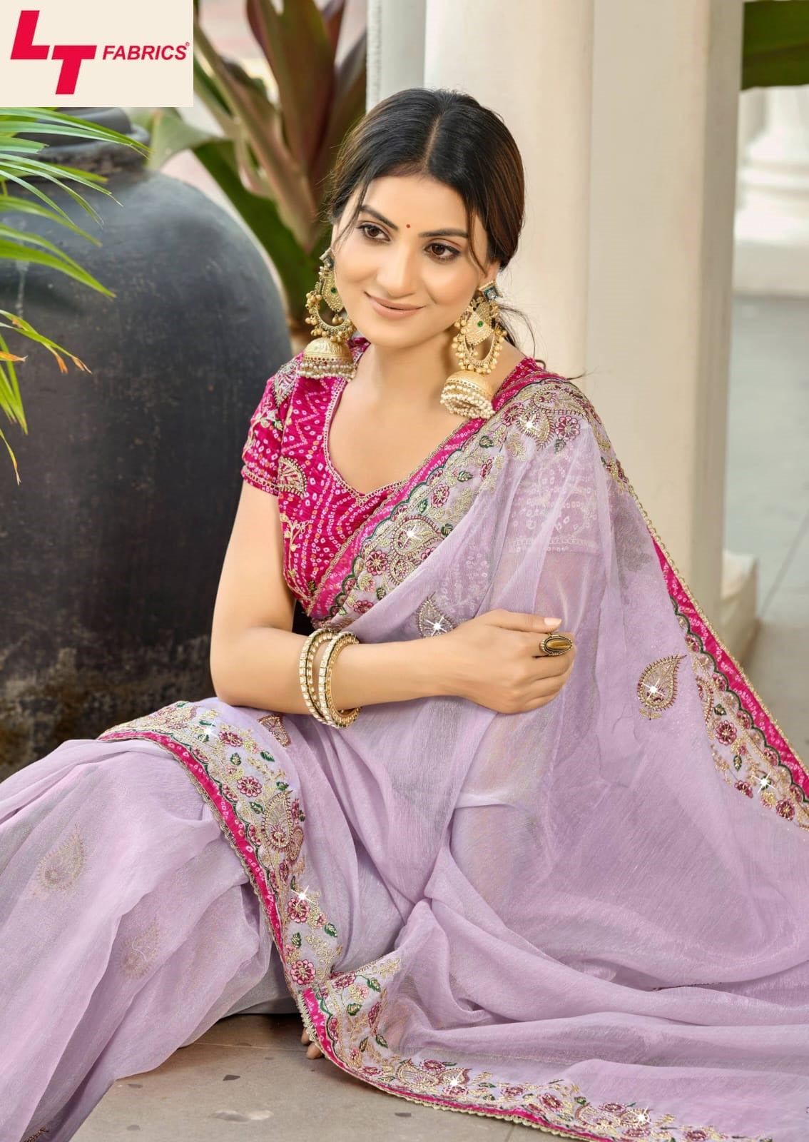 Abhira Vol 1 Lt Fabrics Silk Sarees Manufacturer Ahmedabad