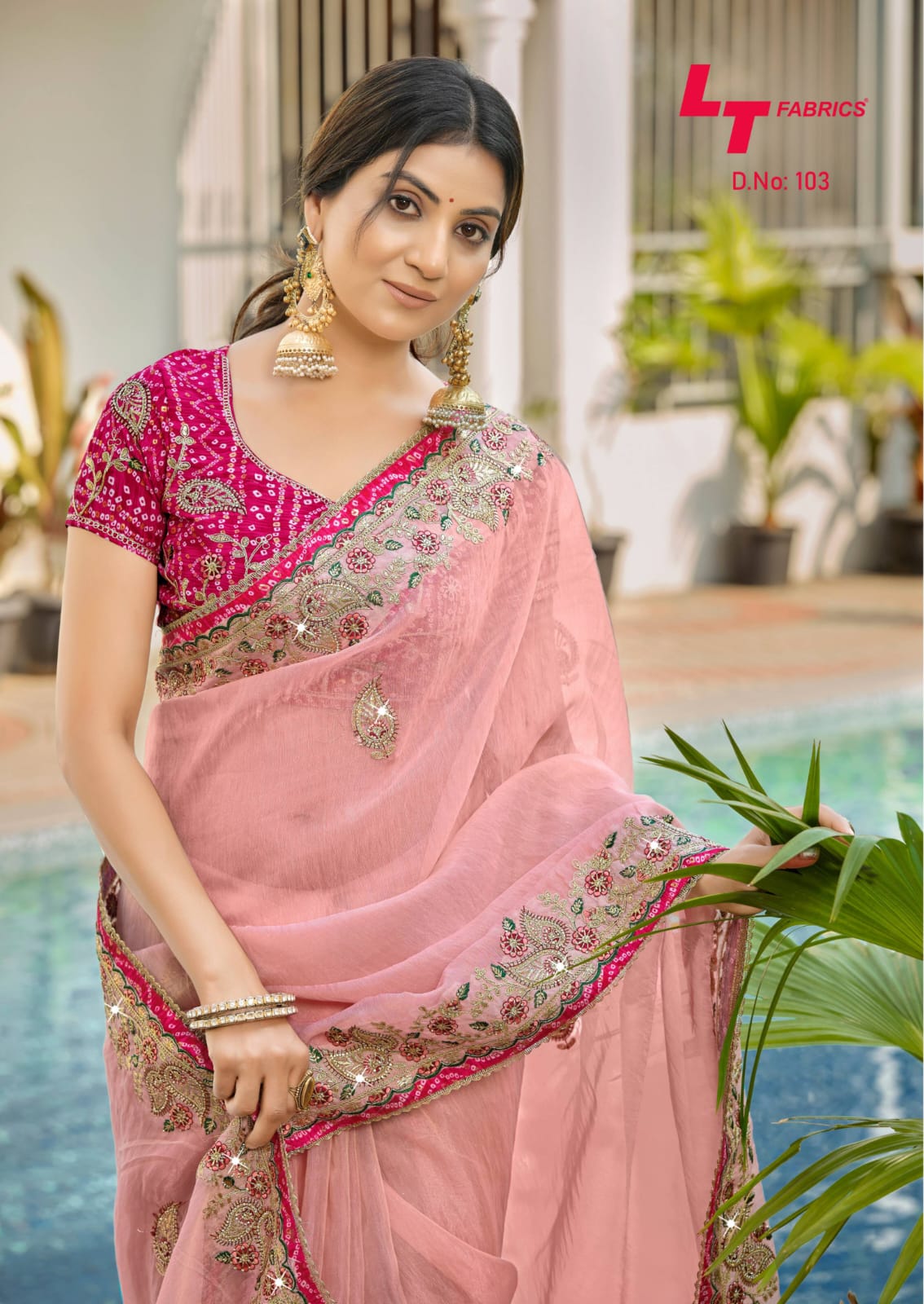 Abhira Vol 1 Lt Fabrics Silk Sarees Manufacturer Ahmedabad