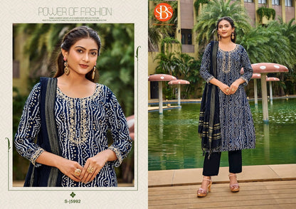 Abhirathi Sbs Rayon Readymade Pant Style Suits Wholesaler India
