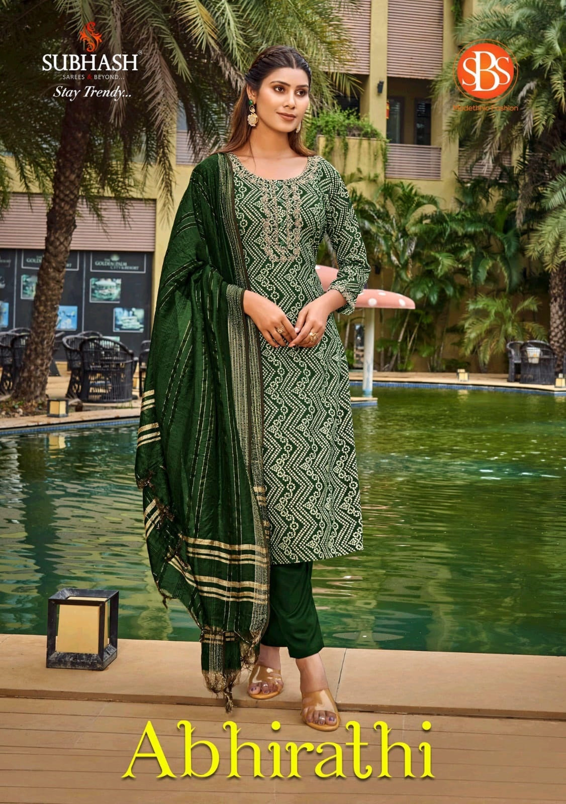 Abhirathi Sbs Rayon Readymade Pant Style Suits Wholesaler India