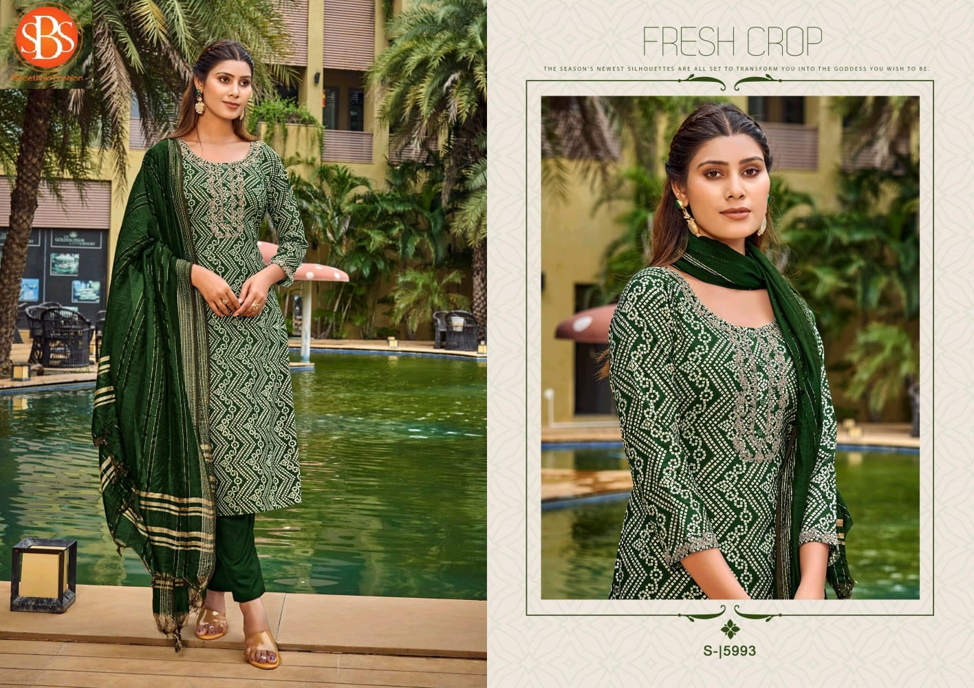 Abhirathi Sbs Rayon Readymade Pant Style Suits Wholesaler India