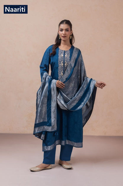 Abhirya 2764 Naariti Silk Jacquard Pant Style Suits Wholesale